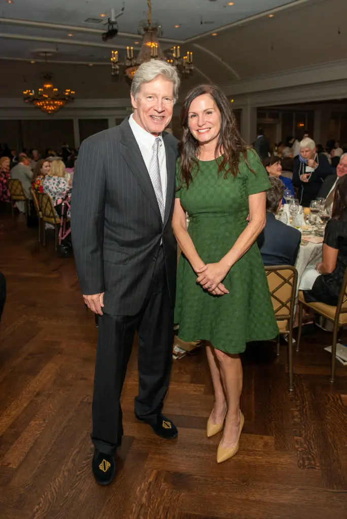 Steven & Cabrina Owsley at the Houston Hospice Spirit Award Dinner.  (Photo by Jacob Power)