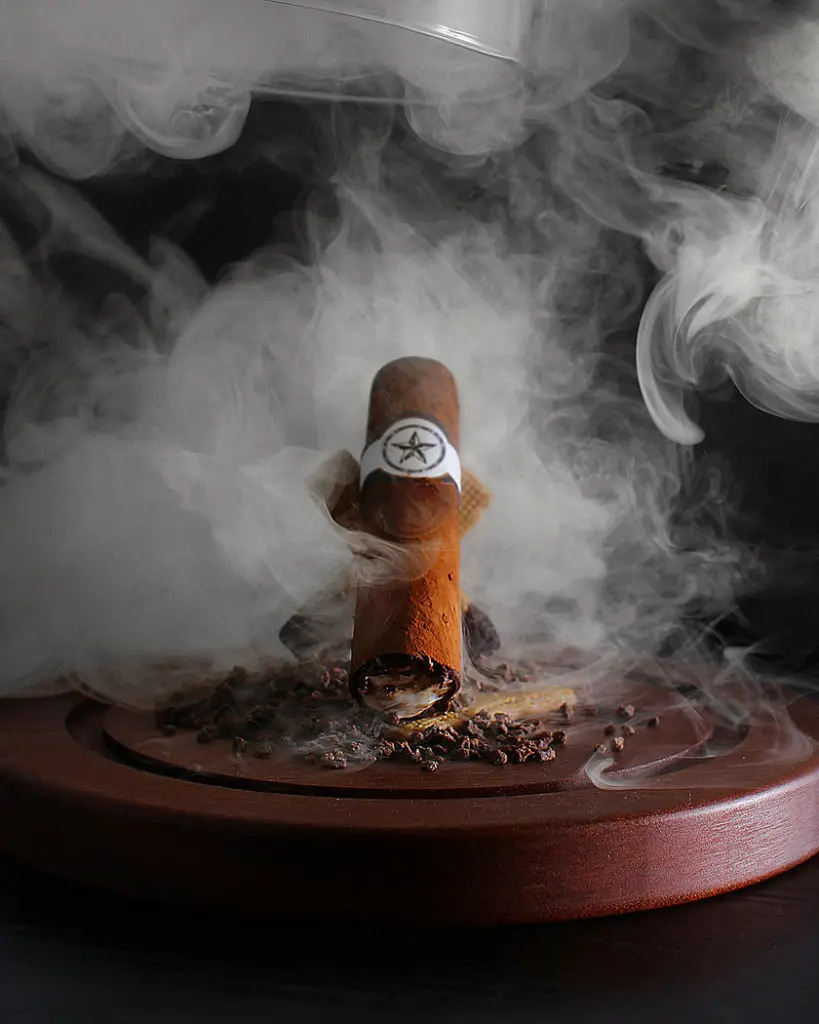 LAW Restaurant recently introduced a new fall menu with this smoky dessert.