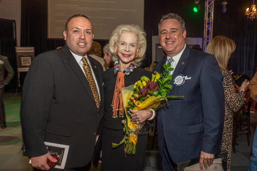 Lynn Wyatt was the star of the night.
