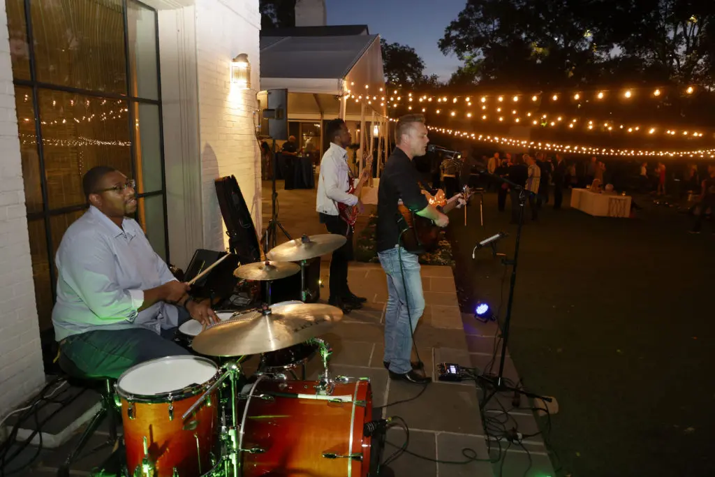 The Royal Dukes band took to the stage, entertaining the crowd. (Photo by Michael Ainsworth)