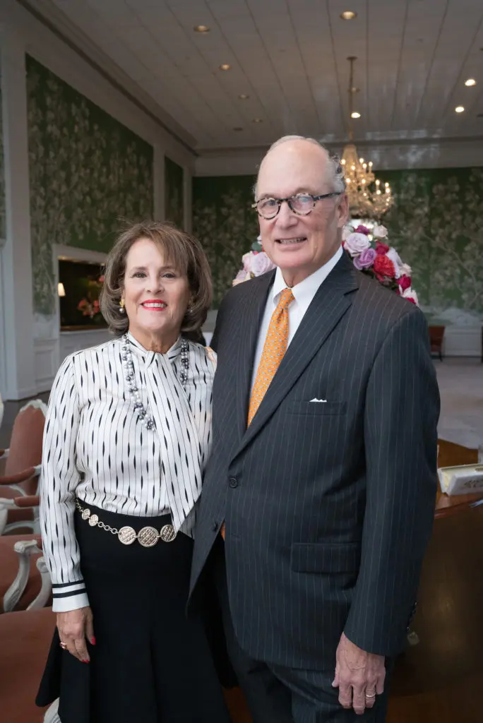 Elizabeth & Peter Wareing at the Houston Hospice Spirit Award Dinner. (Photo by Daniel Ortiz)
