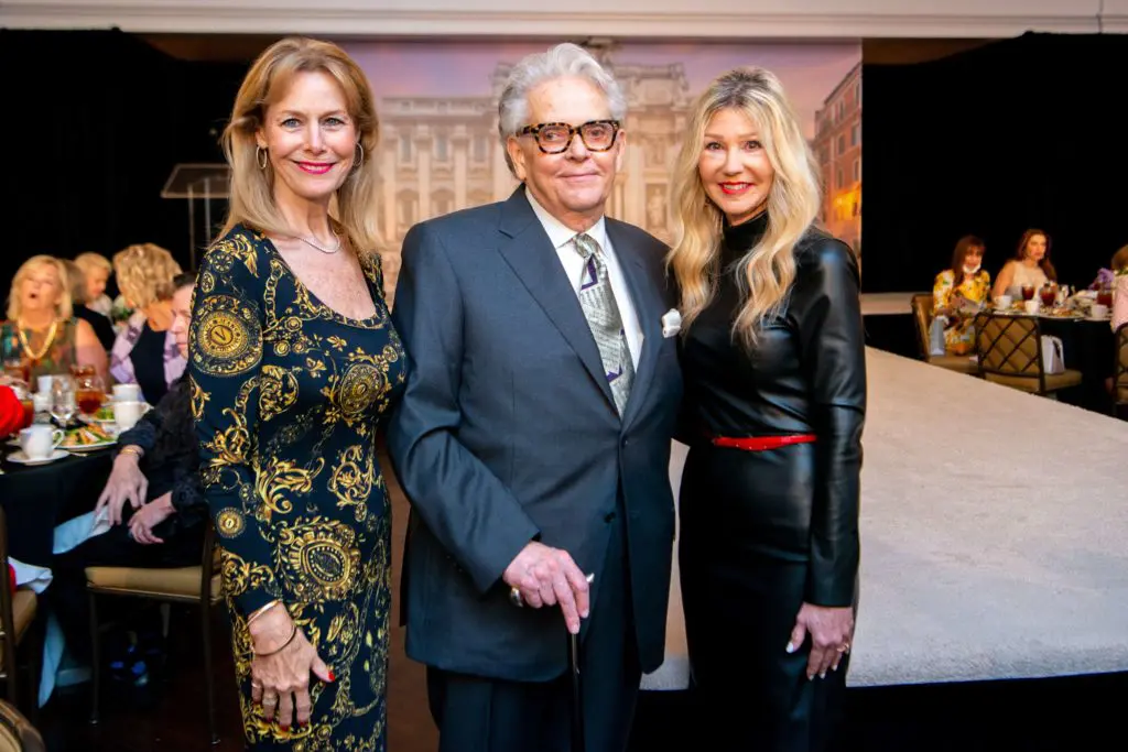 Cheryl Arolfo Byington, Victor Costa, Patti Imbrogno Murphy at the Italian Cultural & Community Center La Dolce Vita Luncheon. (Photo by Michelle Watson (CatchLightGroup.com))