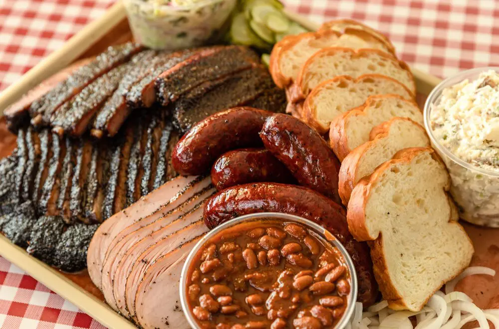 Goldee's Barbecue named best in Texas, by Texas Monthly's Daniel Vaughn.
