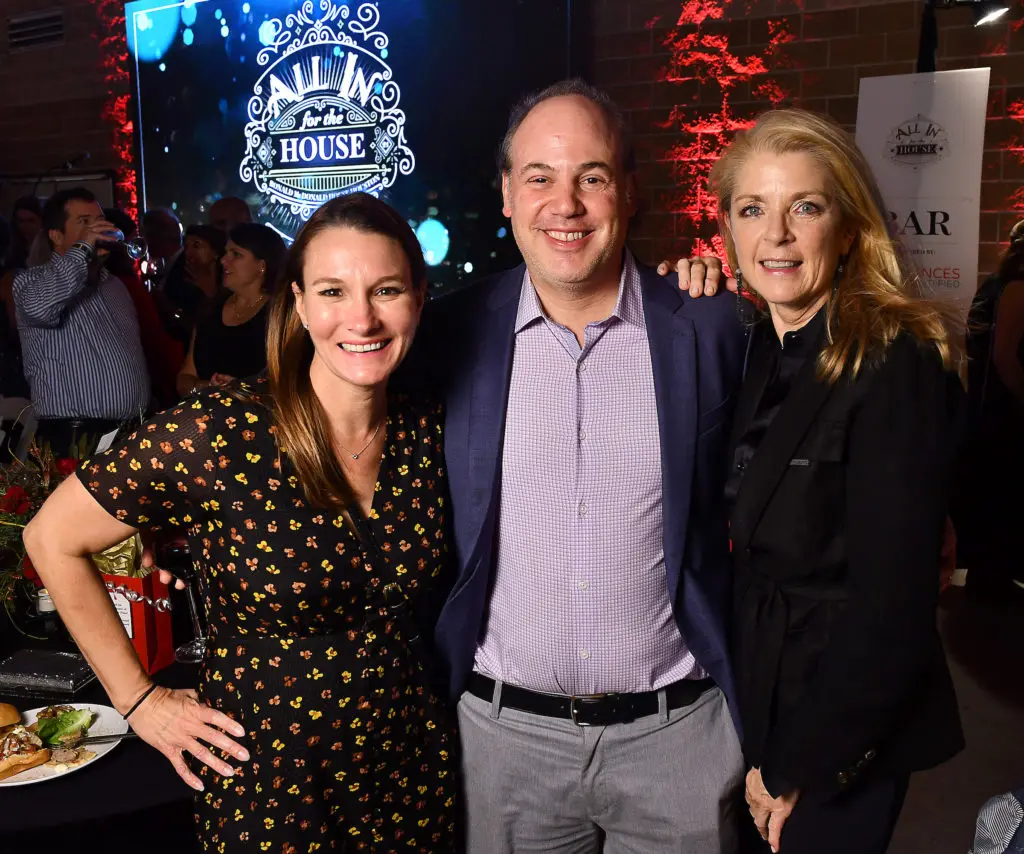 Gretchen & Ken Sheirr, Paige Fertitta at the 'All in for the House' gala benefitting the Ronald McDonald House at the Bayou City Events Center (Dave Rossman photo)