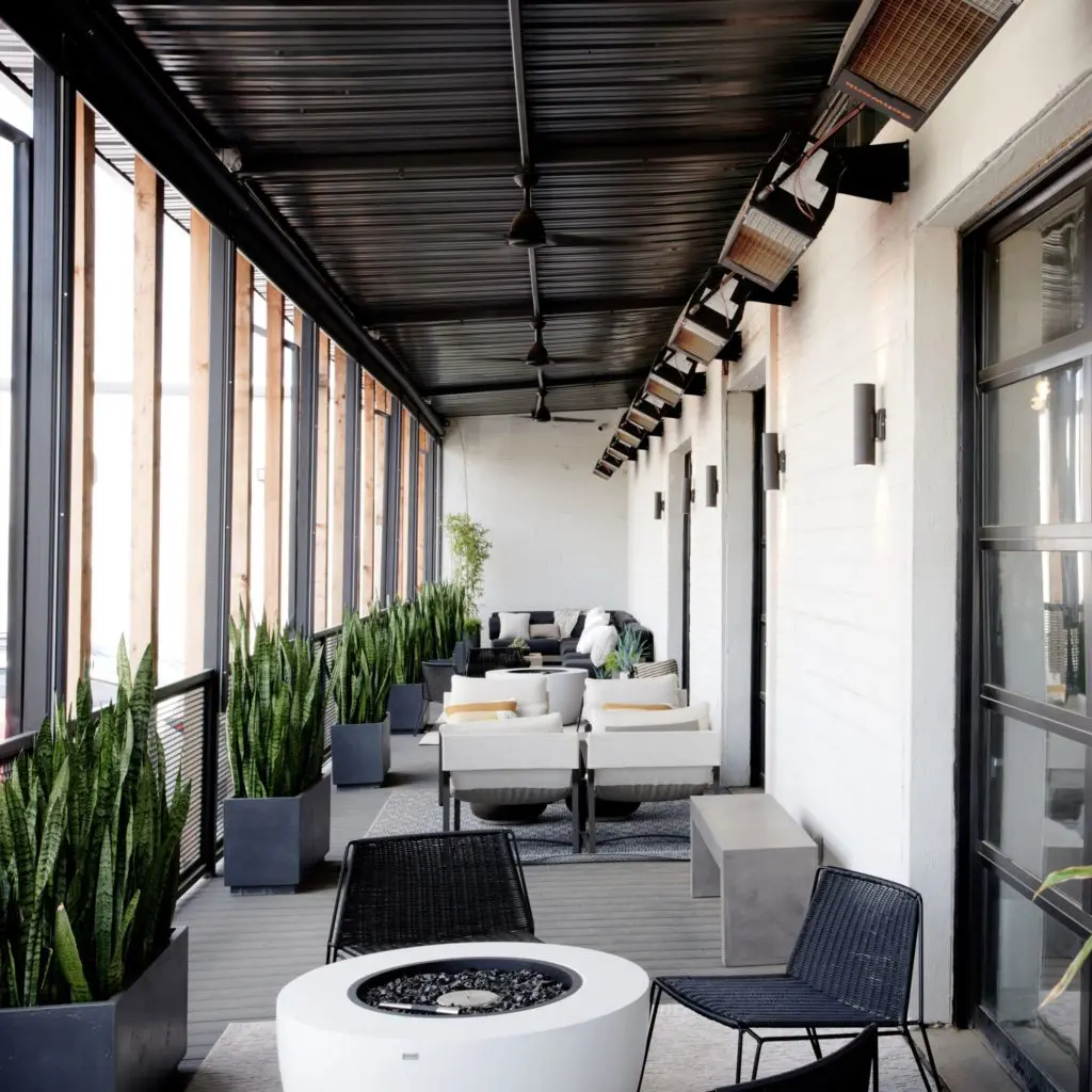 Habitat's patio seating just made for content creation.