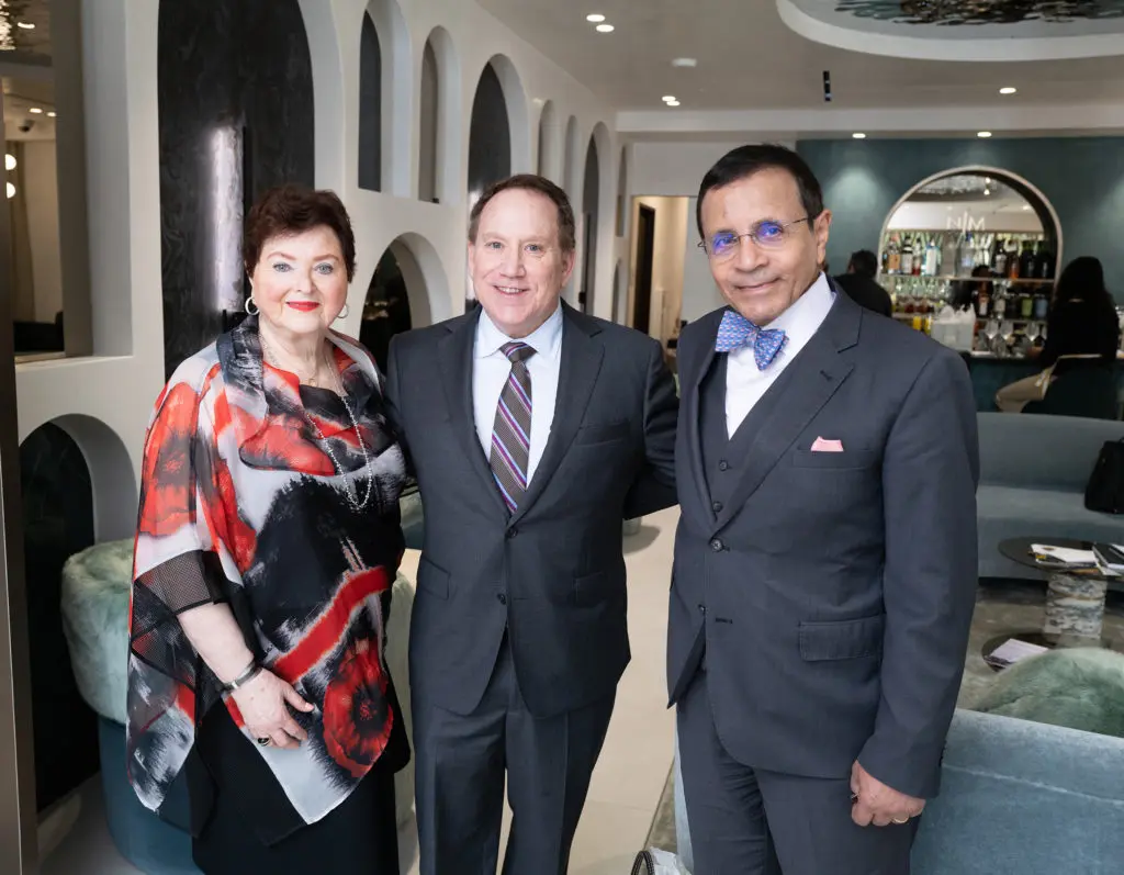 Helene Zadok, Mark Toubin, Dror Zadok (Photo by Daniel Ortiz)