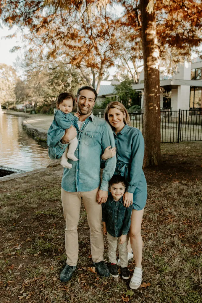 Vitalyc founders Amir and Jade Mortazavi with their children. 