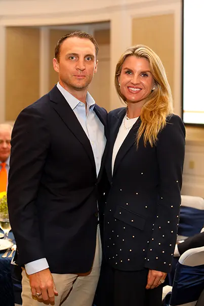 Jason & Lindley Arnoldy at the 14th annual Men of Distinction luncheon.
 (Photo by Priscilla Dickson)