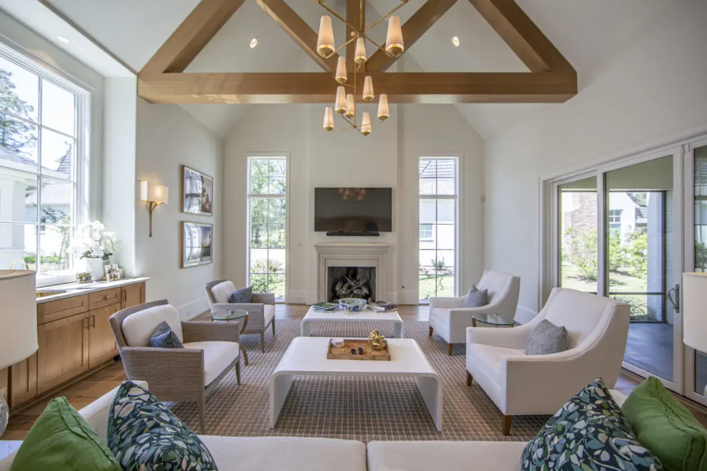 With its open layout, this Bluejack Builder custom home is perfect for families and entertaining.