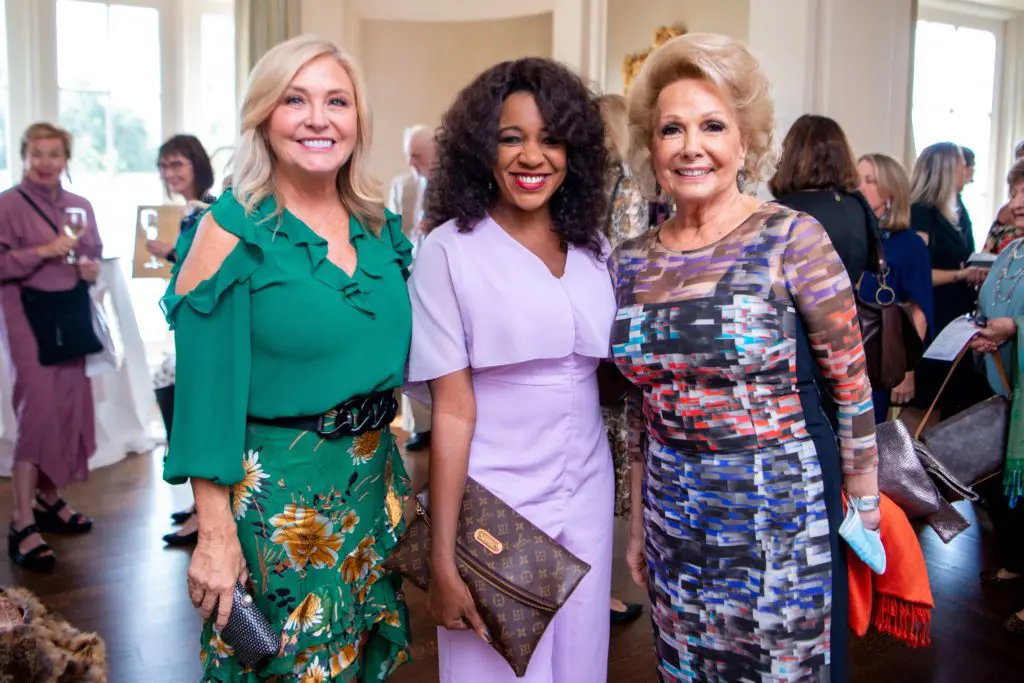 Karen Remington, Jacquie Baly Craig, Philamena Baird at the Italian Cultural & Community Center La Dolce Vita Luncheon. (Photo by Michelle Watson (CatchLightGroup.com))