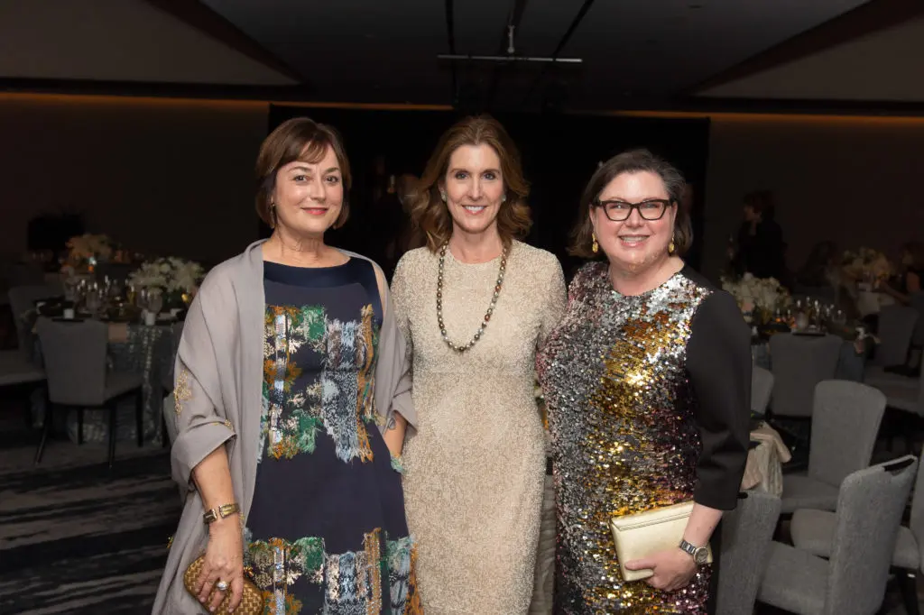 Leigh Smith, Phoebe Tudor, Shawn Stephens at Houston Grand Opera's 'An Evening with  Jonas Kaufmann' (Photo by Courtesy of Houston Grand Opera)