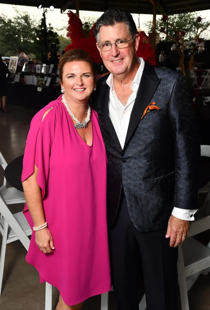 Madeleine and Larry Hanrahan at the 'All in for the House' gala benefitting the Ronald McDonald House at the Bayou City Events Center (Dave Rossman photo)