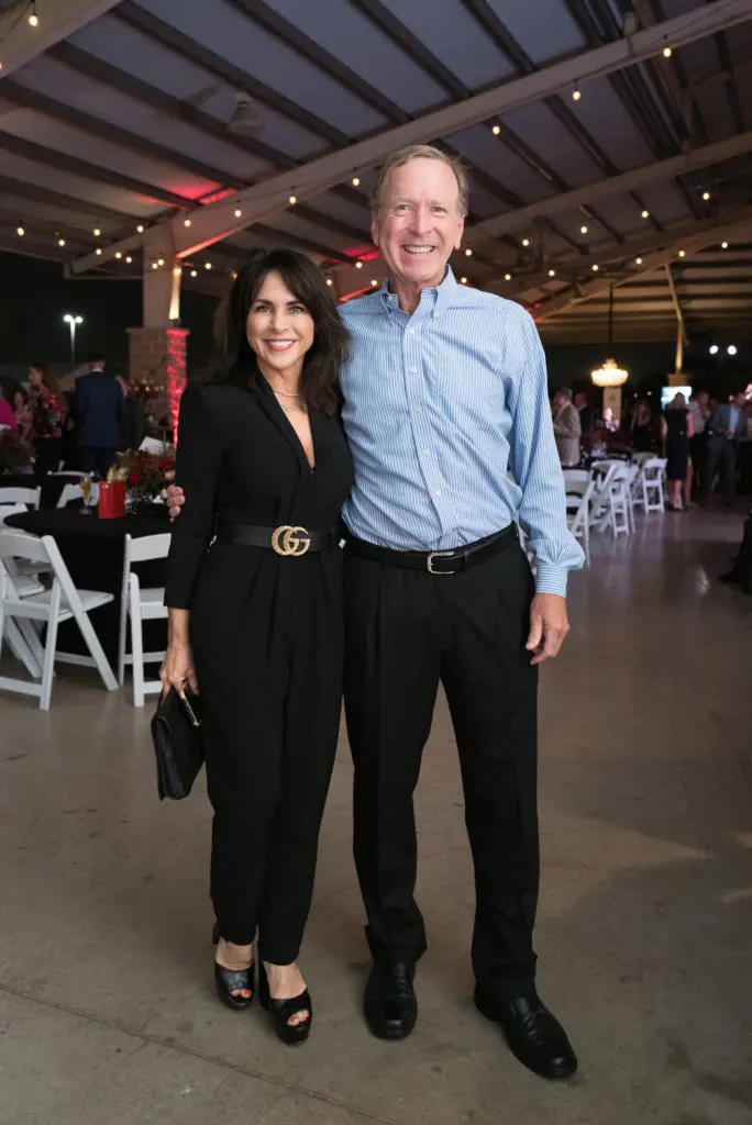 Maria & Neil Bush at the 'All in for the House' gala benefitting the Ronald McDonald House at the Bayou City Events Center (Photo by Daniel Ortiz)