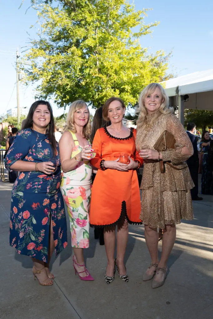 Maru Williams, Gaynor Shirreffs, Eimear Bonner, Kim McHugh at the Dress for Success 23rd annual October celebration. (Photo by Daniel Ortiz)