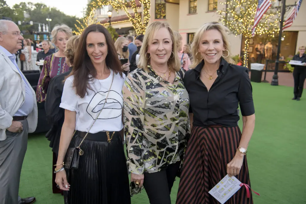 Maxine Trowbridge, Barbara Buzzell, Joyce Goss (Photo by Bruno, Snap the Picture)
