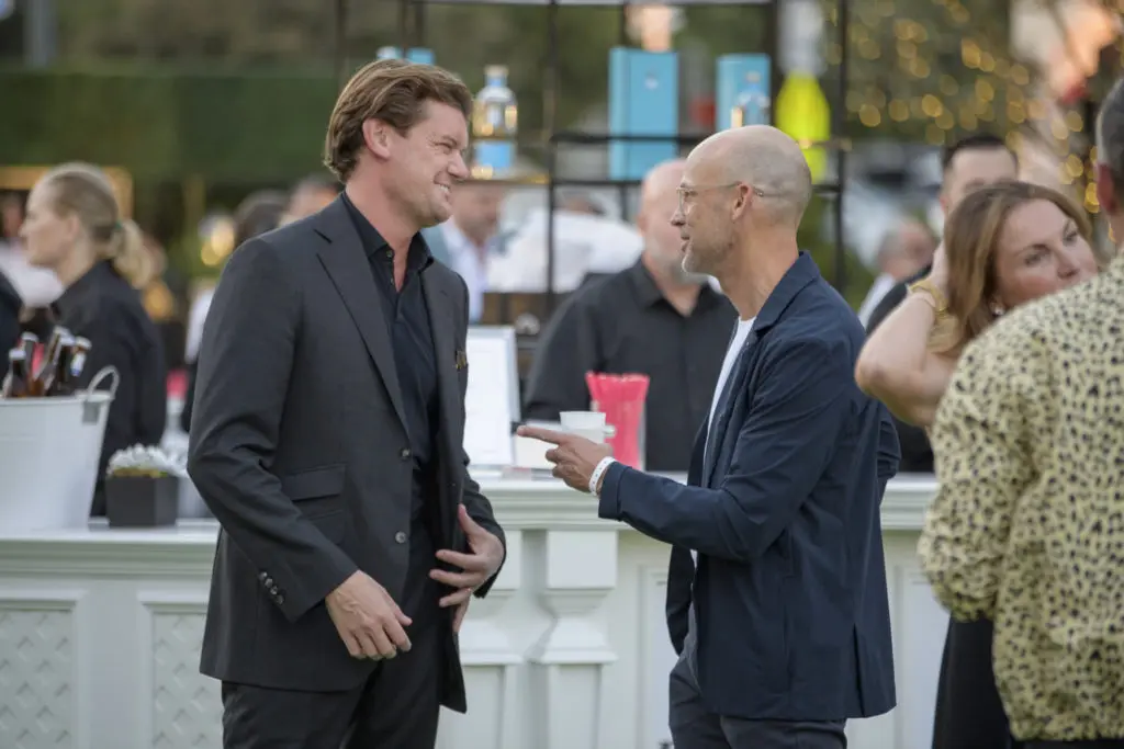Michael Macaulay, John Runyon (Photo by Bruno, Snap the Picture)