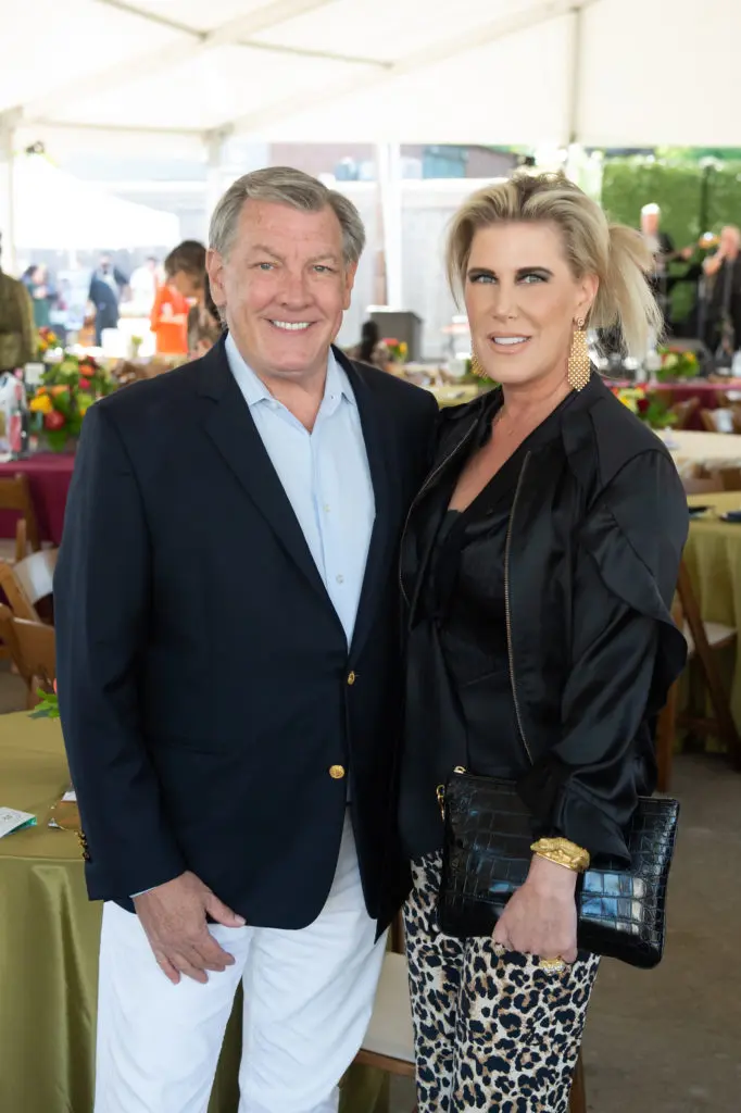 Neal Hamil, Courtney Hopson at the Dress for Success 23rd annual October celebration. (Photo by Wilson Parish)