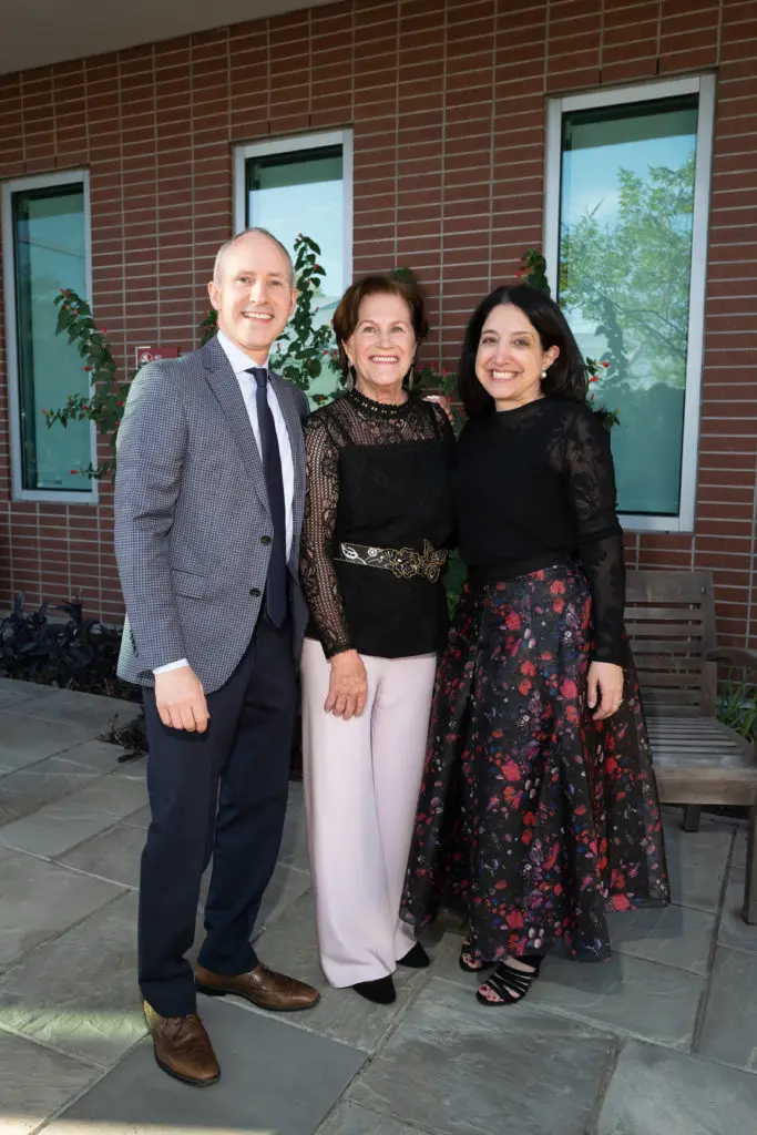 Paul Jarosz, Nancy Levicki, Janis Jarosz at the Dress for Success 23rd annual October celebration. (Photo by Daniel Ortiz)
