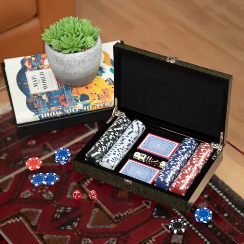 Bay Berk Poker Set.