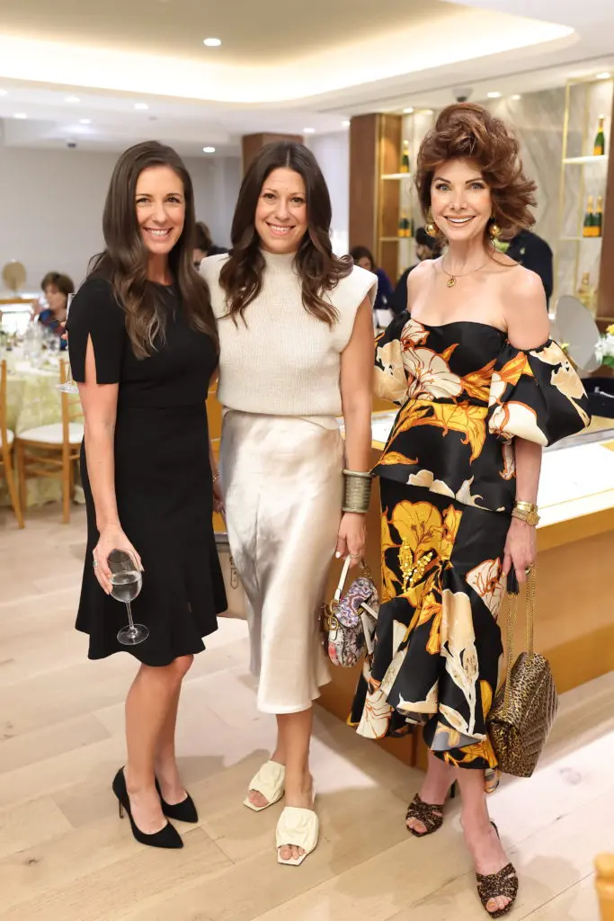Jessy Deardurff, Ally Shell, Marla Hurley at the Zadok hosted luncheon preceding the Una Notte in Italia gala in November. (Photo by Quy Tran)