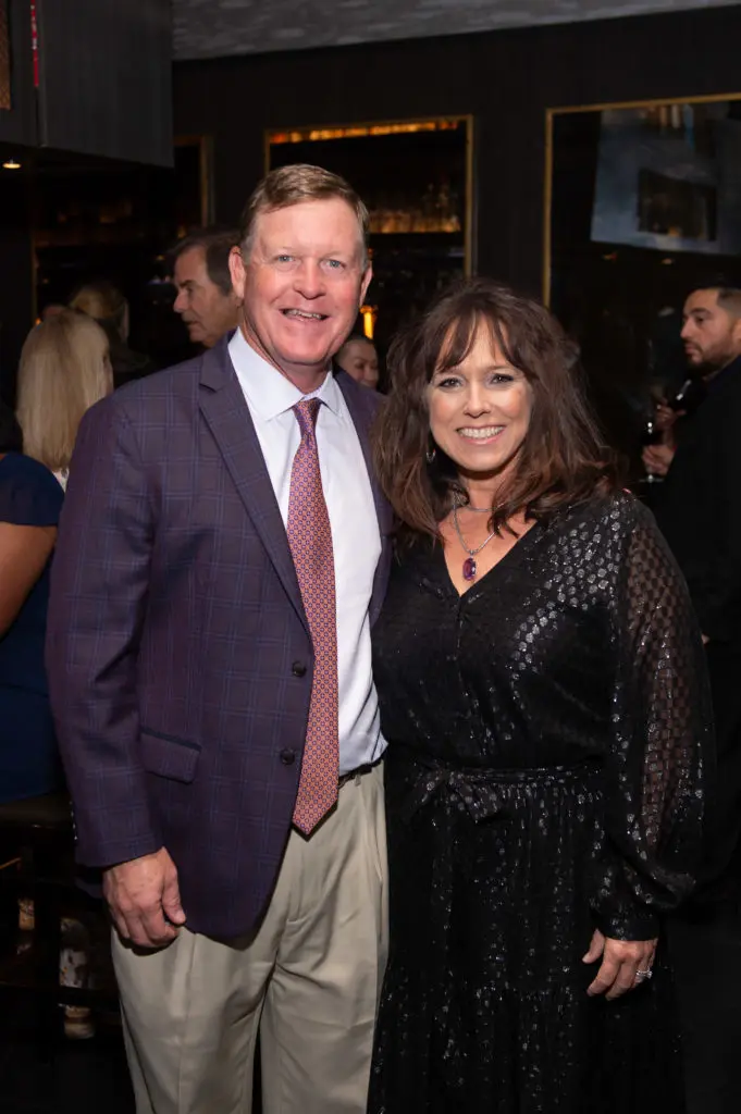 Steve & Paul Winter at the AVDA annual dinner, held at Potente. (Photo by Wilson Parish)