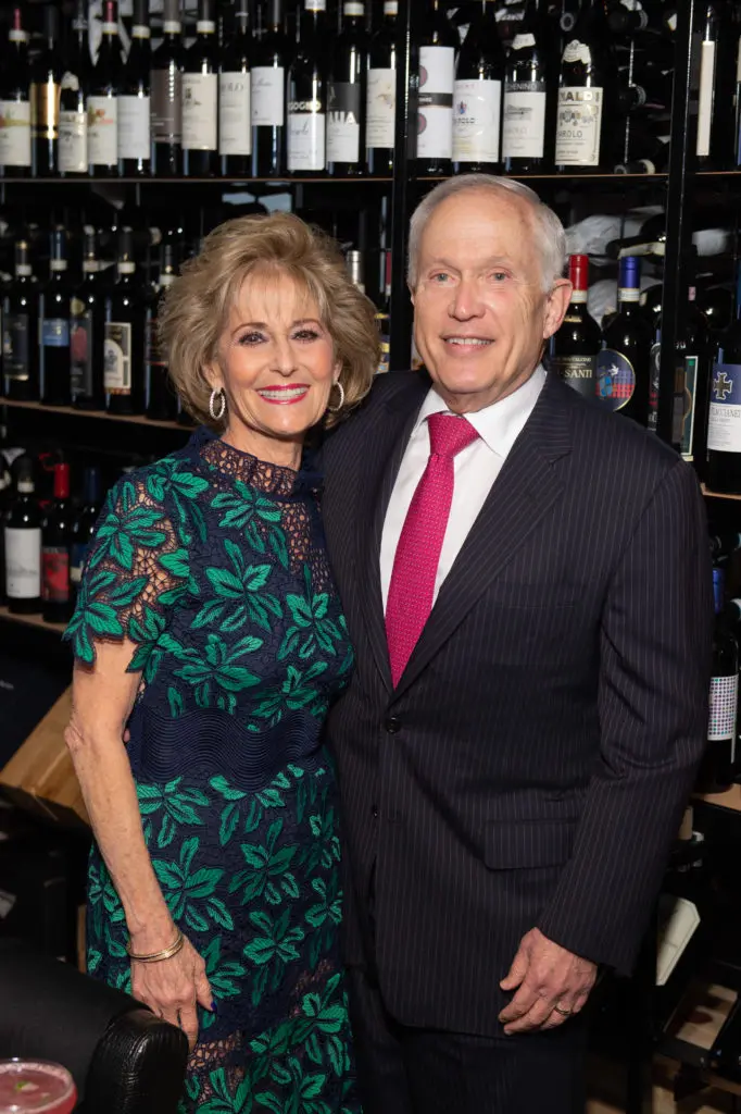 Karen & Buster Freedman at the AVDA annual dinner, held at Potente. (Photo by Wilson Parish)