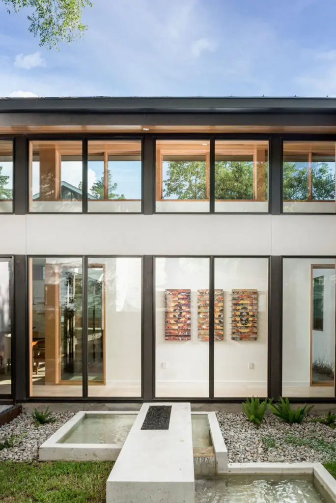 The Ramsey Residence was inspired by the owner's art collection. (Photo by Tobin Davies Photography)