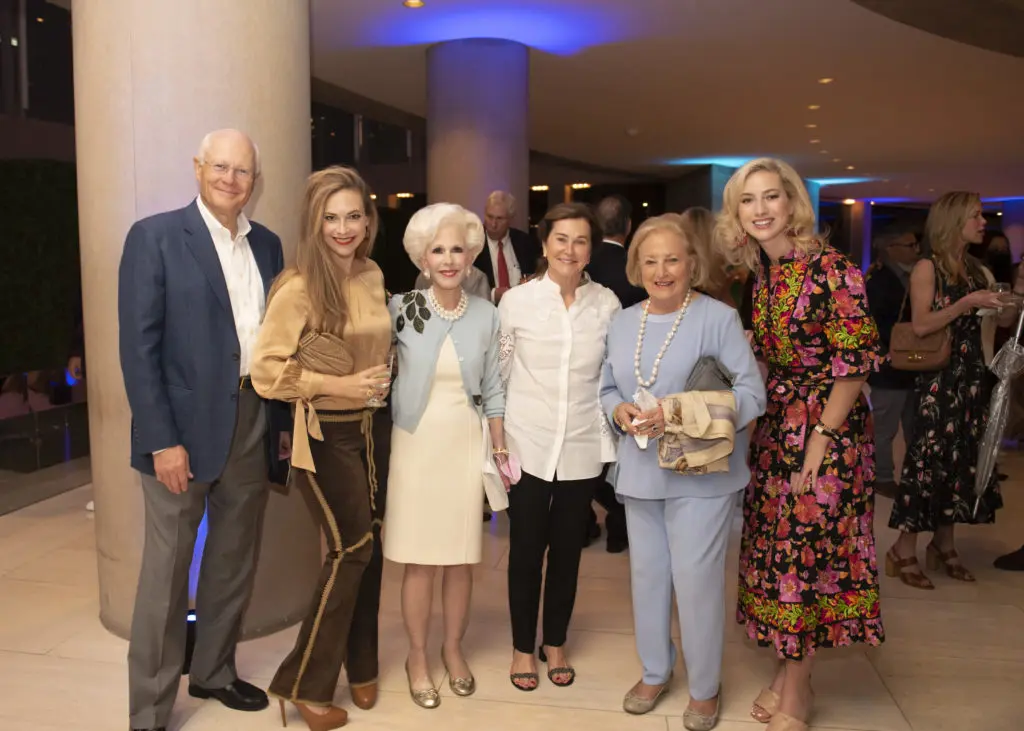 Randy Best, Natalie Hamilton Eddy, Sheila Grant, Nancy Best, Margot Perot, Kaleta Blaffer Johnson (Photo by Tamytha Cameron)