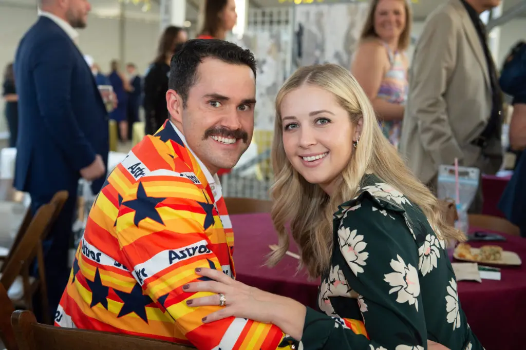 Richard & Courtney Campo at the Dress for Success 23rd annual October celebration. 