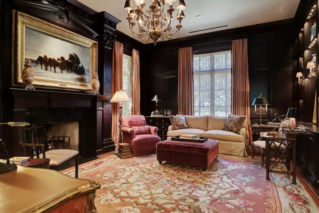 The 12,900 square foot mansion on River Oaks Boulevard, listed with Laura Sweeney of Compass, is priced at $17.5 million.