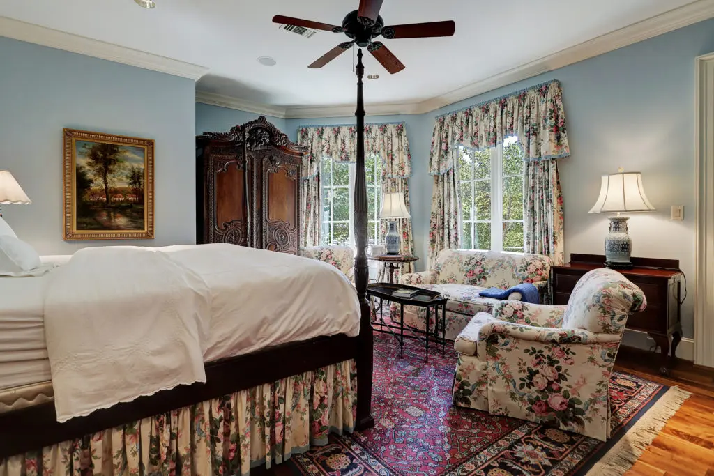 The 12,900 square foot mansion on River Oaks Boulevard, listed with Laura Sweeney of Compass, is priced at $17.5 million.
