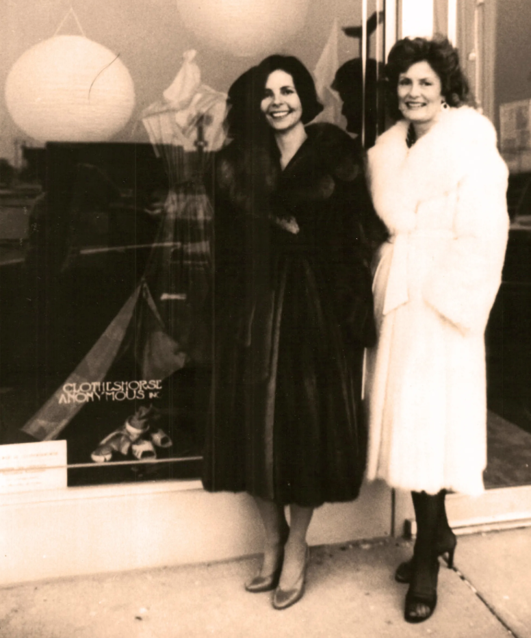 Jan Kennedy and Nancy Ungerman, two suburban moms, sold designer wares from their carports before opening a store.