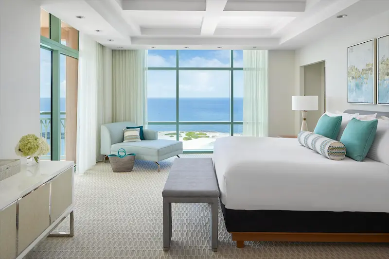 The Saphire Room in The Cove. 