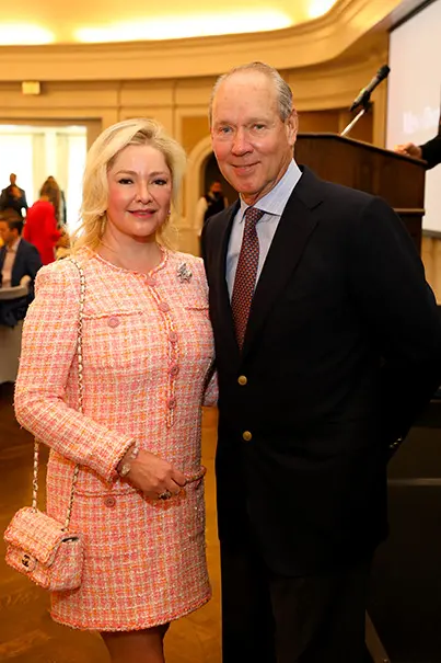Whitney & Jim Crane at the 14th annual Men of Distinction luncheon. (Photo by Priscilla Dickson)