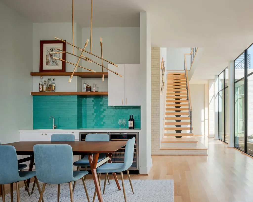 Windemere Residence by Inflection Architecture, 2343 Sheridan Street, Houston, TX 77030 (Photo by Leonid Furmansky)