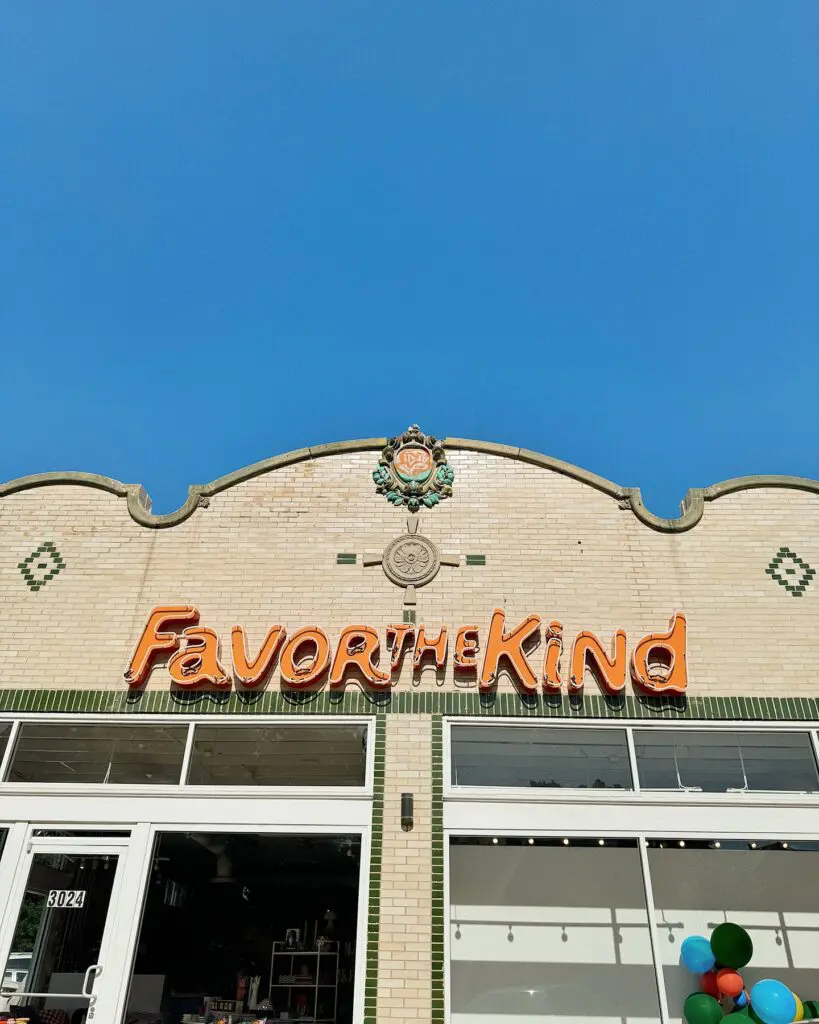 favor the kind greenville avenue