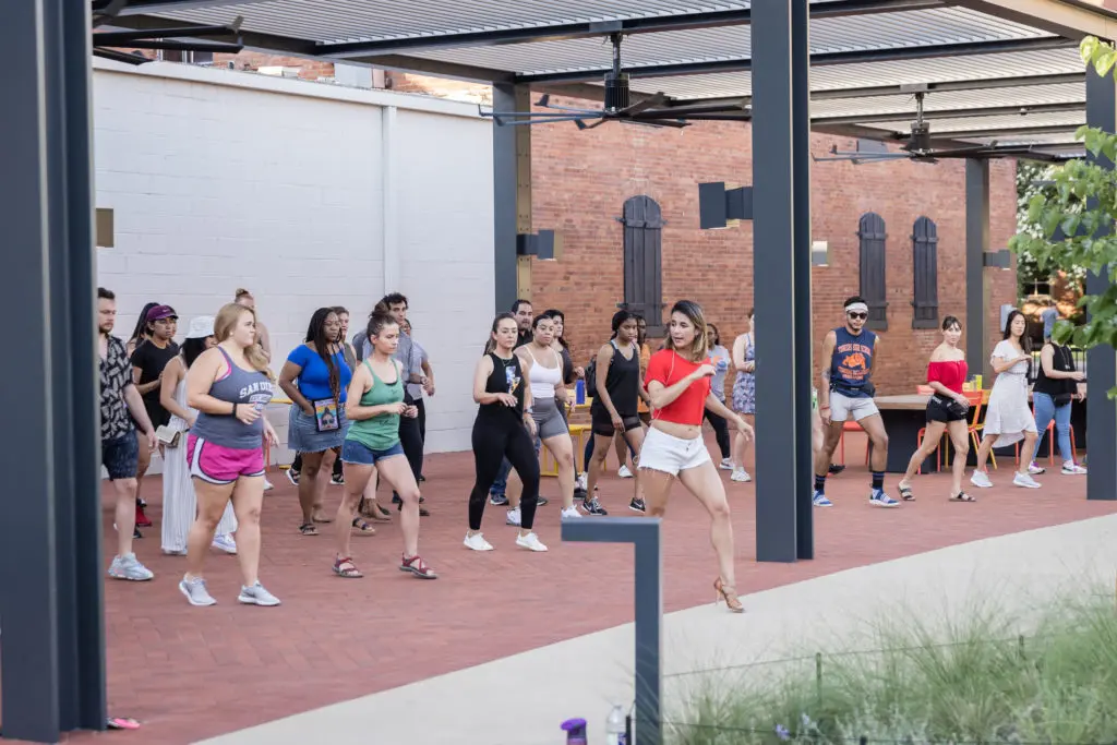 Get your groove on with dance lessons.