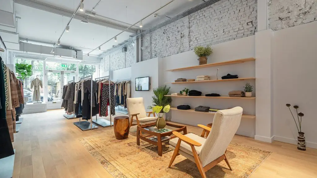 Reformation's airy boutique will bring the outside in.