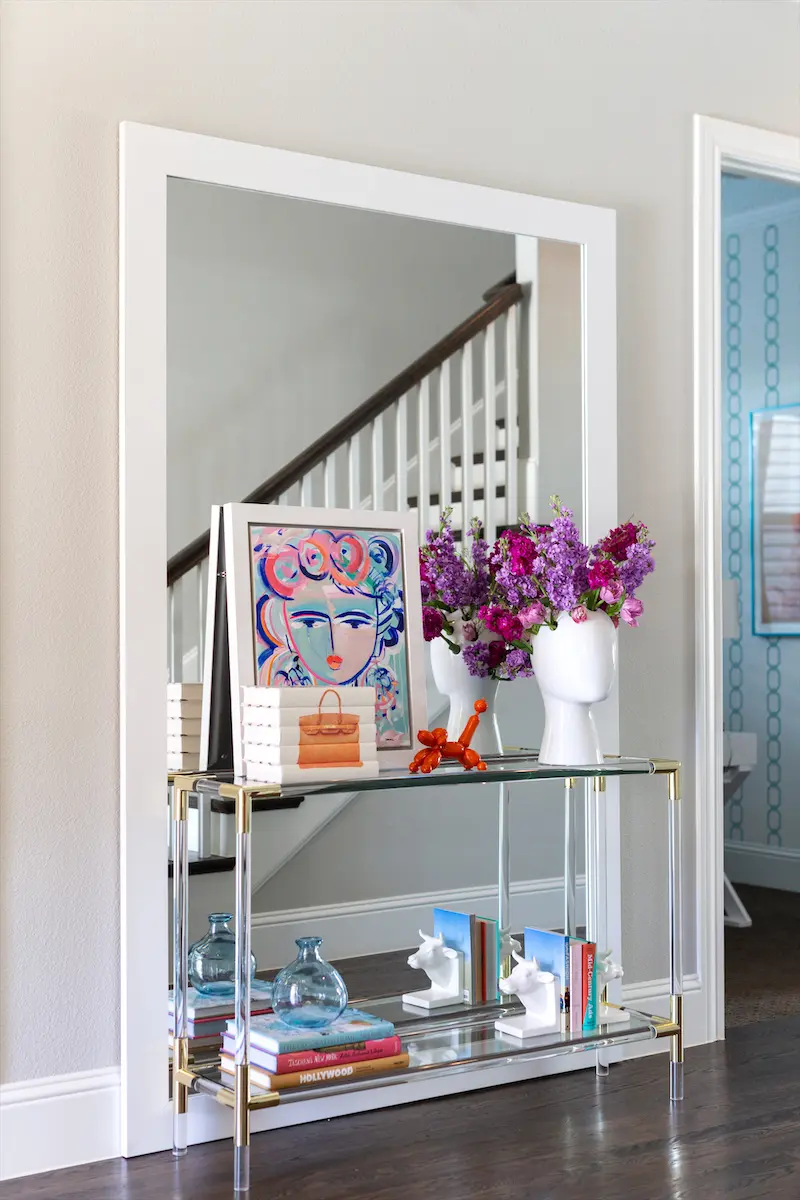 how to style an entryway