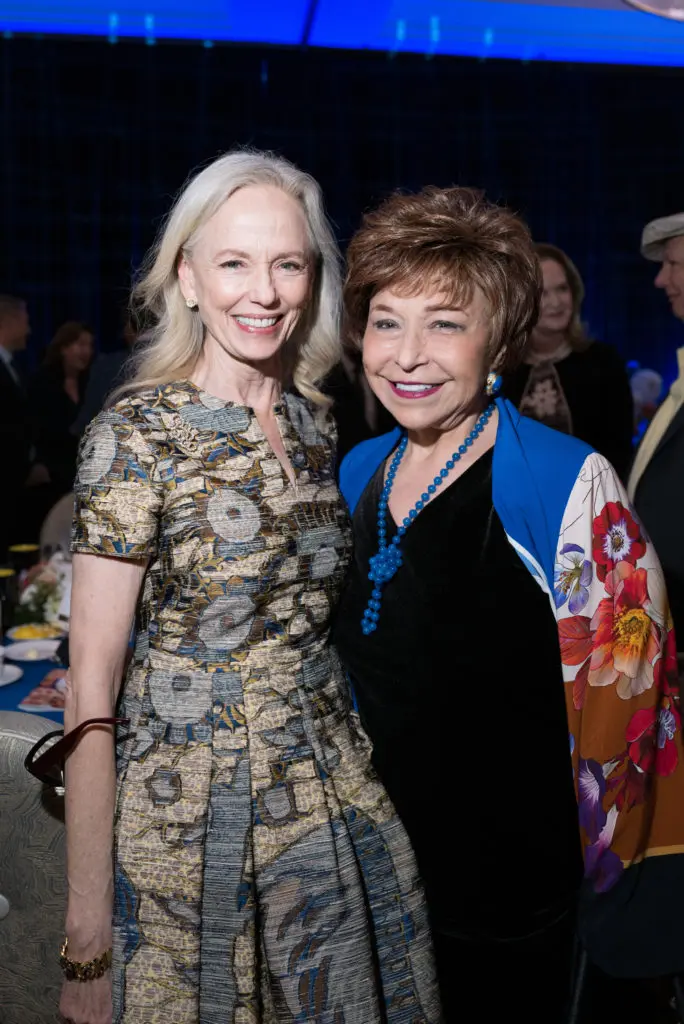 Susan Sarofim, Trini Mendenhall at the Houston Children's Charity 25th anniversary luncheon (Photo by Daniel Ortiz)