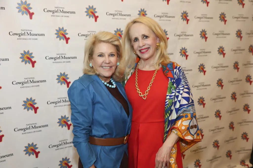Mary Vance Jones and Charlotte Tripplehorn at the Desert Rose Fashion Show and Luncheon at River Crest Country Club on November 10, 2021. (Photo by/Ellman Photography)