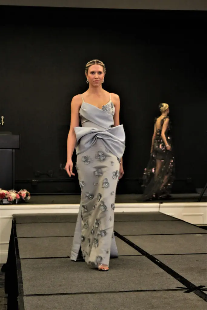Nardos Fashion at the Dallas Symphony Orchestra League’s eighth annual Fashion Notes Design Award Luncheon and Style Show.  (Photo by Chuck Clark and Danny Campbell)