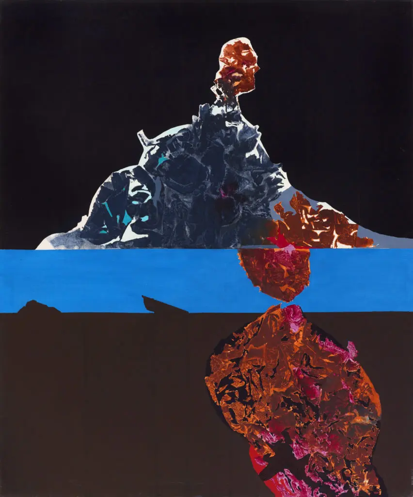 Dorothy Hood's "Untitled," 1980, at McClain Gallery