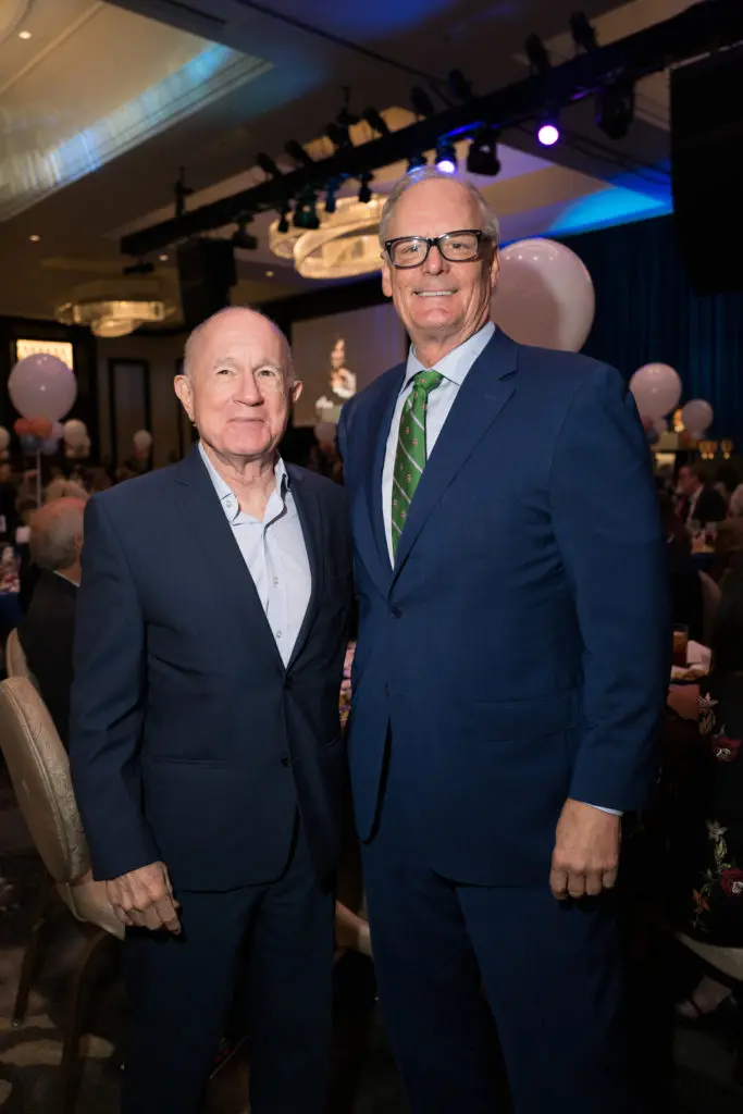 Grant Guthrie, Michael Hoctor at the Houston Children's Charity 25th anniversary luncheon (Photo by Daniel Ortiz)