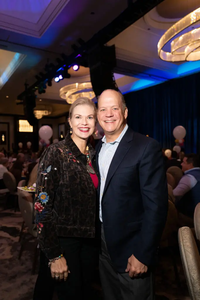 Amy & Rob Pierce at the Houston Children's Charity 25th anniversary luncheon (Photo by Daniel Ortiz)