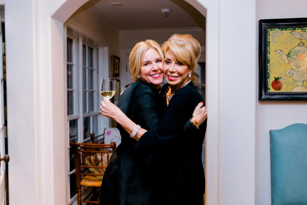 Jewel Charity President Michelle Marlow and Ball Chair Olivia Kearney at the Jewel Charity Ladies' Event (Photo by Canon Sawyer / Canon Elizabeth Photography)