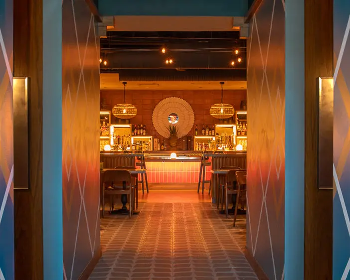 La Mina is located underneath the Drey Hotel at The Village and is meant to feel like a hideaway. (Courtesy)
