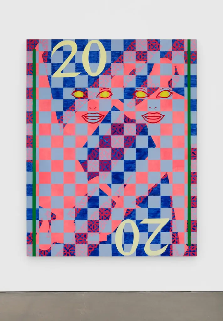 Alex Heilbron's "Faithful Reflection," 2019, at Meliksetian | Briggs 