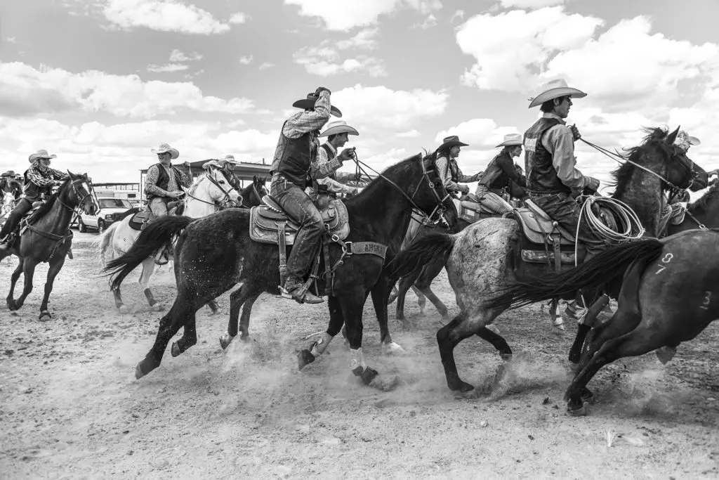 "College Rodeo Kick-Off" by Anouk Krantz  (Photo by Thomas Garza Photography)