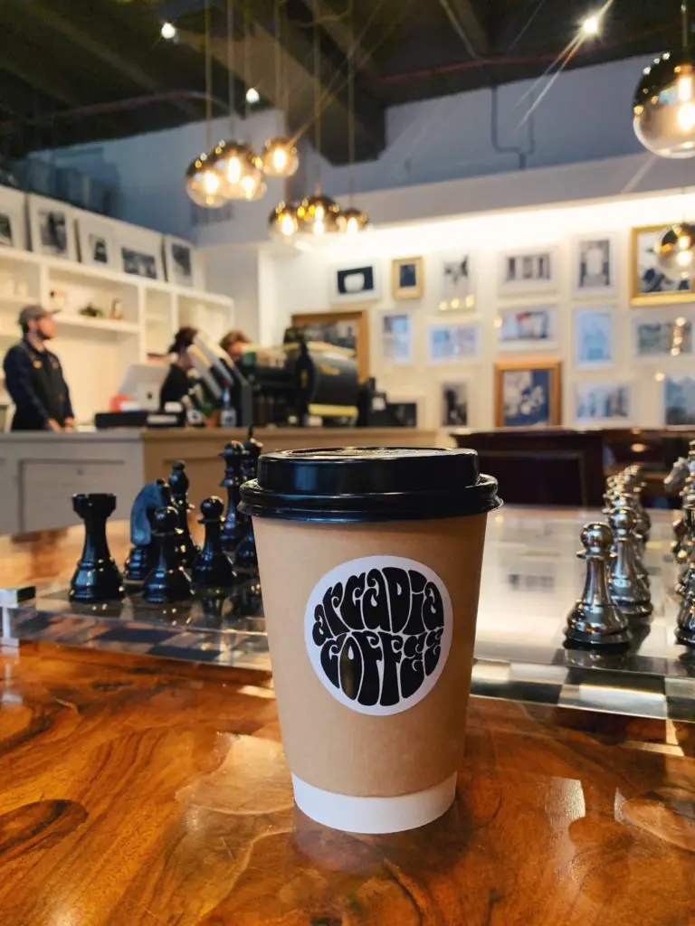 Arcadia Coffee just opened a second location in Sundance Square. Photo by Downtown Fort Worth.